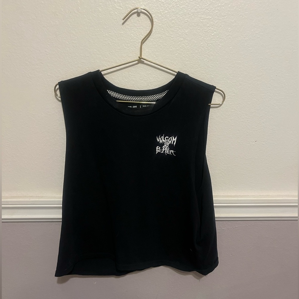 Black VolcomxRipper Tank Top
